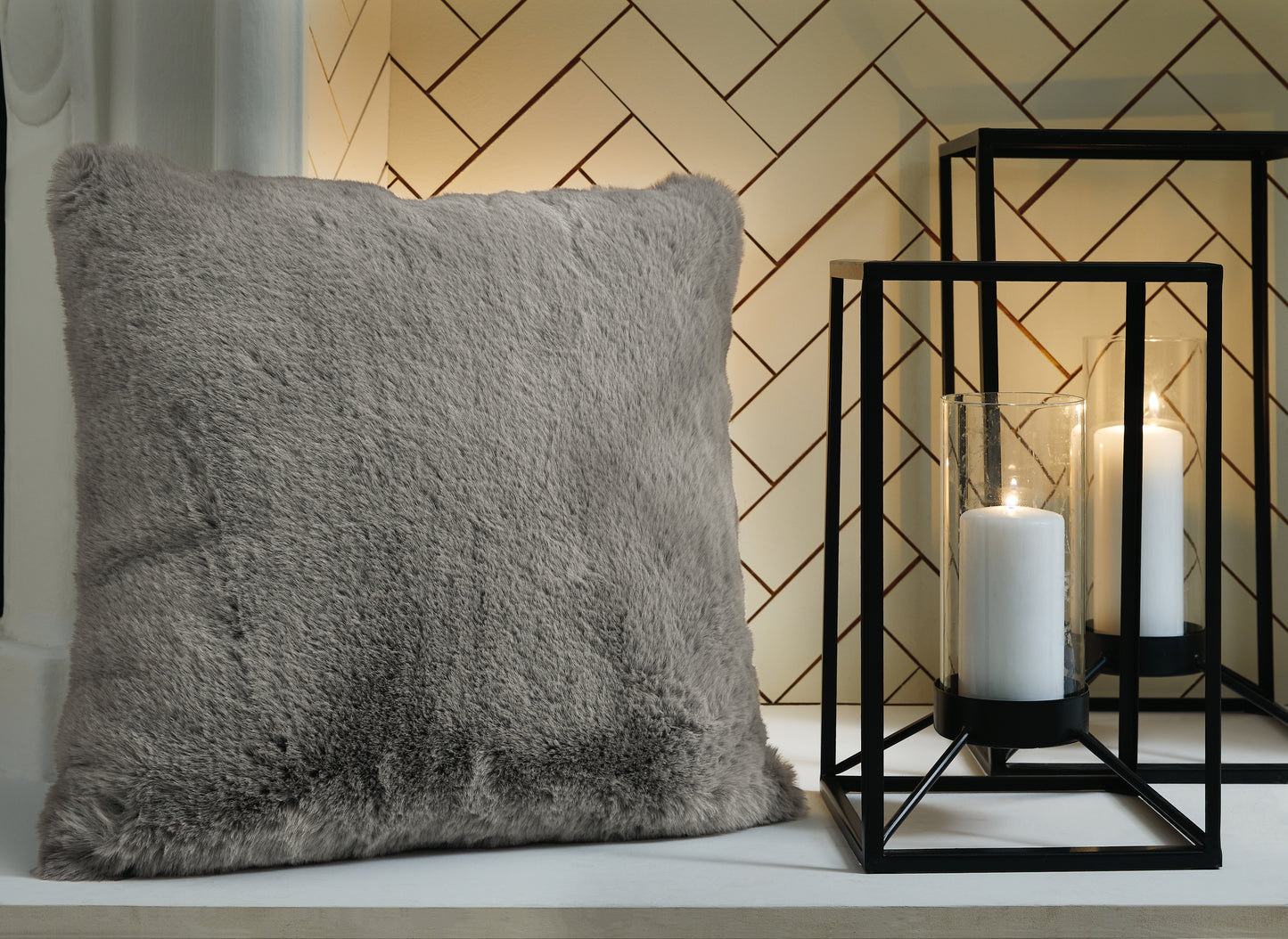 Bradenton Furniture Outlet - Ashley Furniture - Gariland Pillows - Pillow / Gray - A1000868P