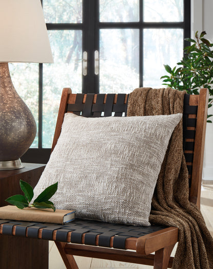 Bradenton Furniture Outlet - Ashley Furniture - Carddon Pillows - Pillow (4/CS) / Brown/White - A1000971