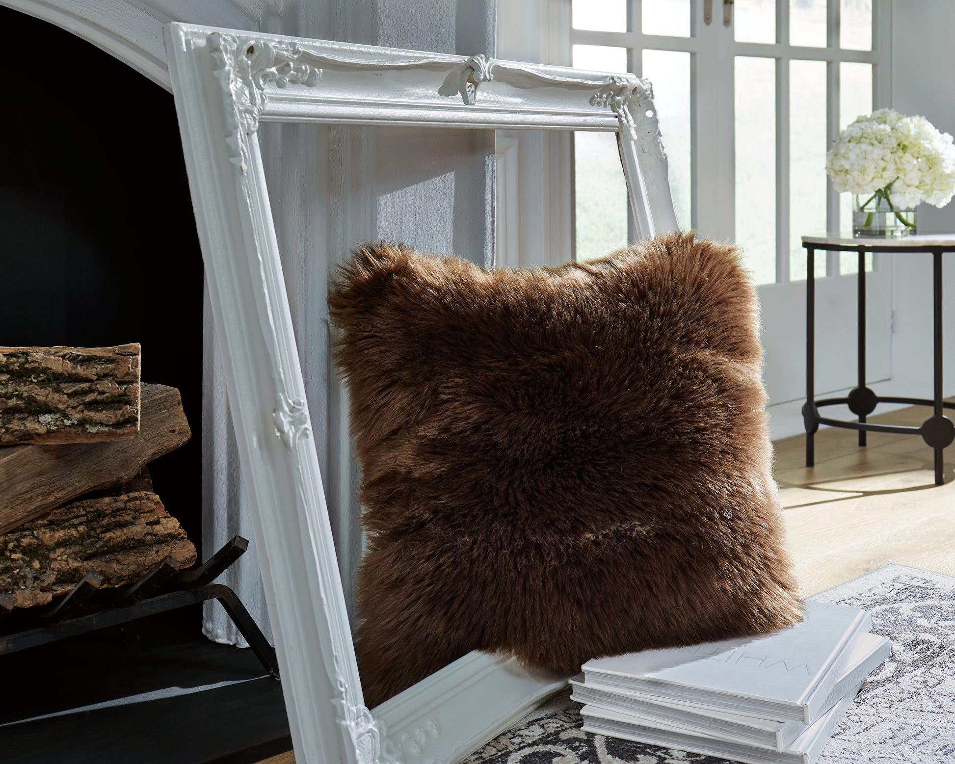 Bradenton Furniture Outlet - Ashley Furniture - Bellethrone Pillows - Pillow (4/CS) / Brown - A1000974