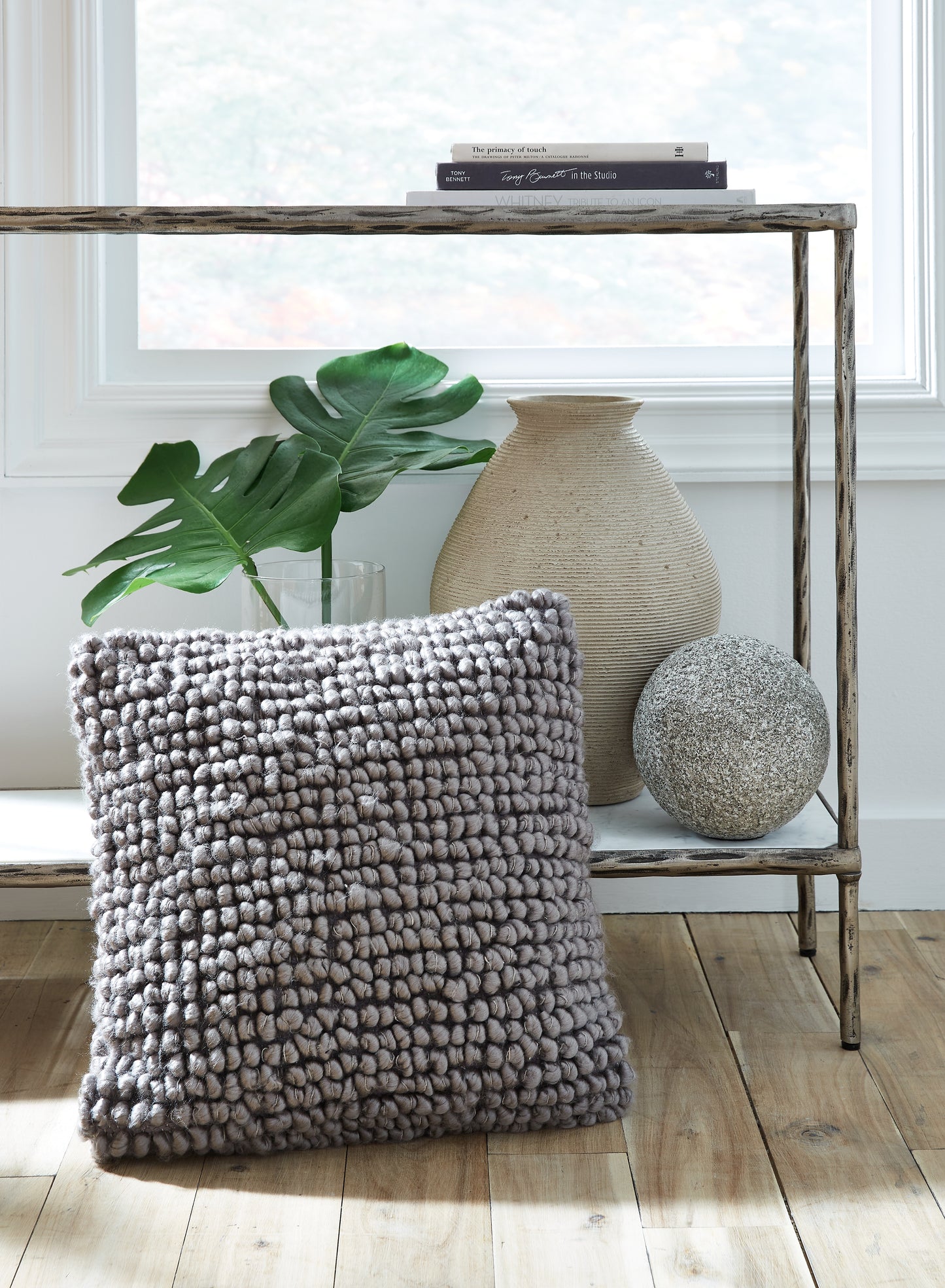 Bradenton Furniture Outlet - Ashley Furniture - Aavie Pillows - Pillow (4/CS) / Gray - A1000977
