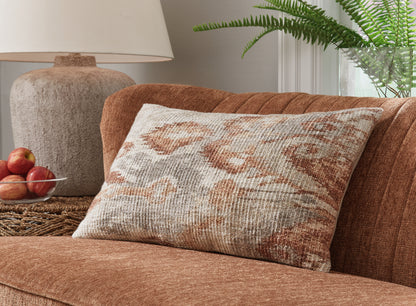 Bradenton Furniture Outlet - Ashley Furniture - Aprover Pillows - Pillow (4/CS) / Rust/Gray/White - A1001040