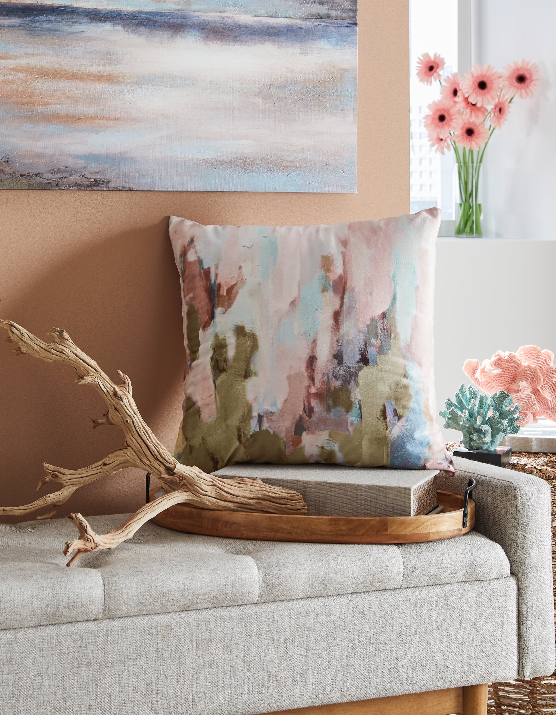 Bradenton Furniture Outlet - Ashley Furniture - Lauretwood Pillows - Pillow (4/CS) / Multi - A1001088