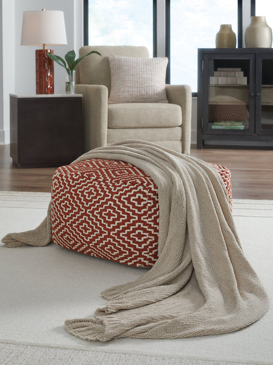 Bradenton Furniture Outlet - Ashley Furniture - Anawood Throw (Set of 3) - Throw (3/CS) / Oatmeal - A1001096