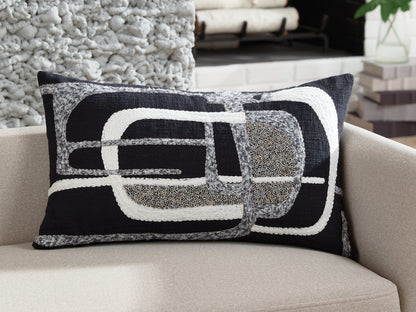 Bradenton Furniture Outlet - Ashley Furniture - Gavrileigh Pillows - Pillow (4/CS) / Black/Gray/Ivory - A1001113