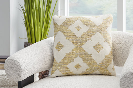 Bradenton Furniture Outlet - Ashley Furniture - Brockner Next-Gen Nuvella Pillows - Pillow (4/CS) / Brown/Yellow - A1900009