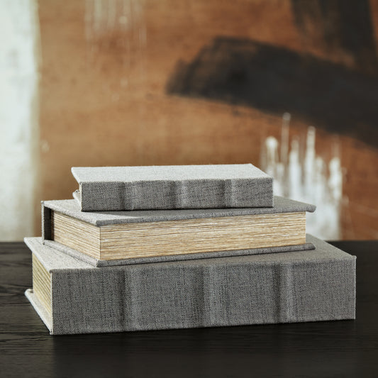 Bradenton Furniture Outlet - Ashley Furniture - Jolina Box (Set of 3) - Box Set (3/CN) / Gray - A2000487