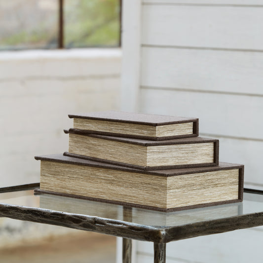 Bradenton Furniture Outlet - Ashley Furniture - Jolina Box (Set of 3) - Box Set (3/CN) / Brown - A2000488