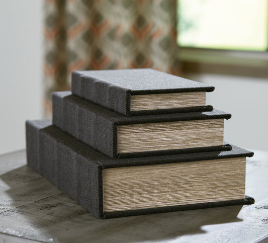 Bradenton Furniture Outlet - Ashley Furniture - Jolina Box (Set of 3) - Box Set (3/CN) / Black - A2000489