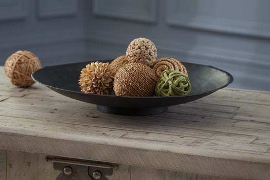 Bradenton Furniture Outlet - Ashley Furniture - Moises Bowl - Bowl / Antique Brown - A2000518