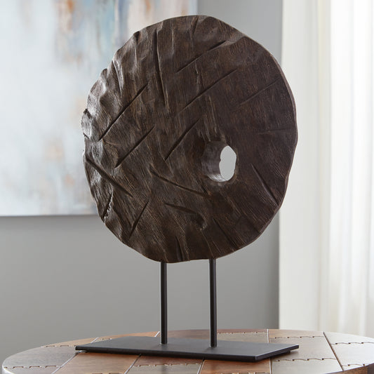 Bradenton Furniture Outlet - Ashley Furniture - Dashburn Sculpture - Sculpture / Brown/Black - A2000562
