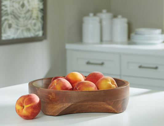 Bradenton Furniture Outlet - Ashley Furniture - Myrtewood Bowl - Bowl / Natural - A2000610