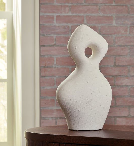 Bradenton Furniture Outlet - Ashley Furniture - Arthrow Sculpture - Sculpture / Off White - A2000650