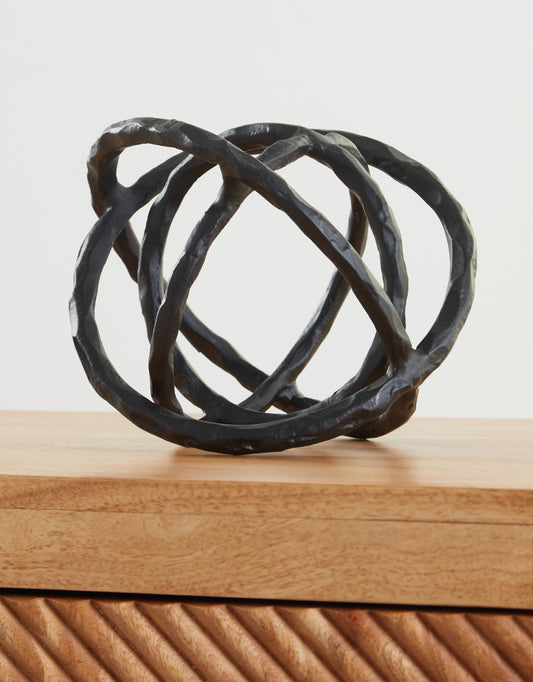 Bradenton Furniture Outlet - Ashley Furniture - Barlee Sculpture - Sculpture (2/CS) / Black - A2000652