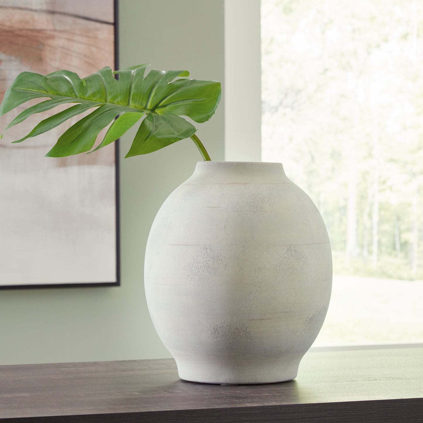 Bradenton Furniture Outlet - Ashley Furniture - Clayson Vase - Vase / Sage Green - A2000654