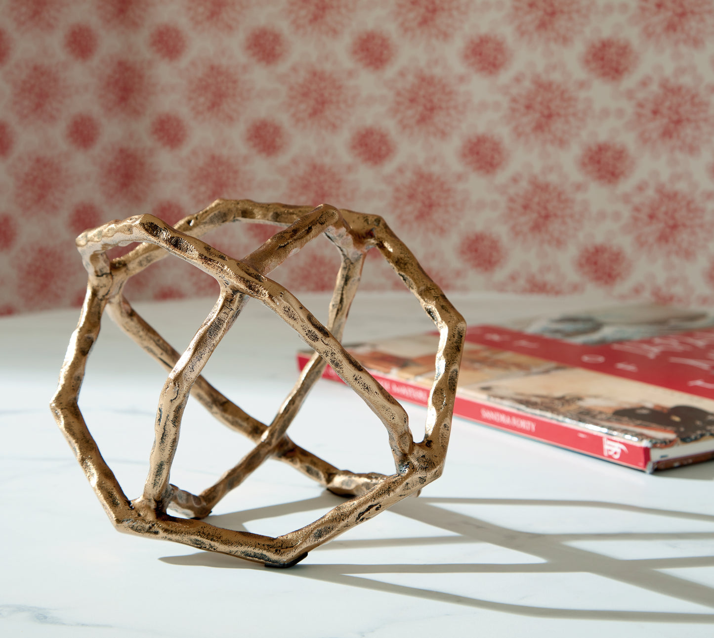 Bradenton Furniture Outlet - Ashley Furniture - Laddington Sculpture - Sculpture (2/CS) / Antique Brass Finish - A2000670