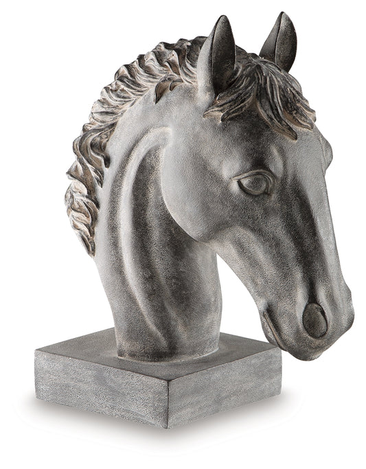 Bradenton Furniture Outlet - Ashley Furniture - Carnlow Sculpture - Sculpture / Antique Black - A2000772