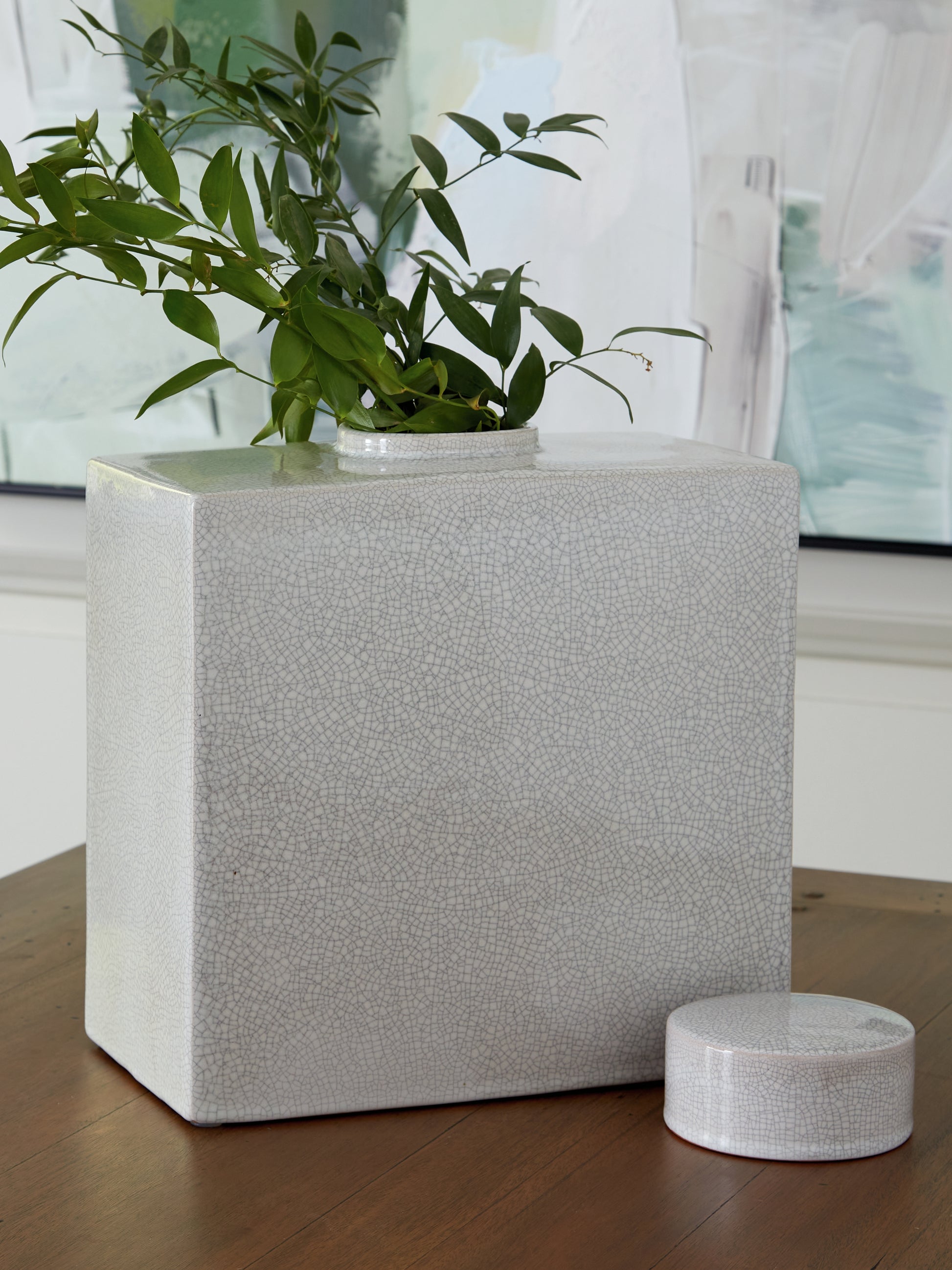 Bradenton Furniture Outlet - Ashley Furniture - Haddworth Jar - Jar / Antique White - A2000780