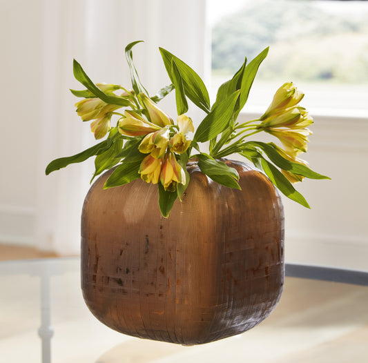Bradenton Furniture Outlet - Ashley Furniture - Capard Vase - Vase / Brown - A2900003