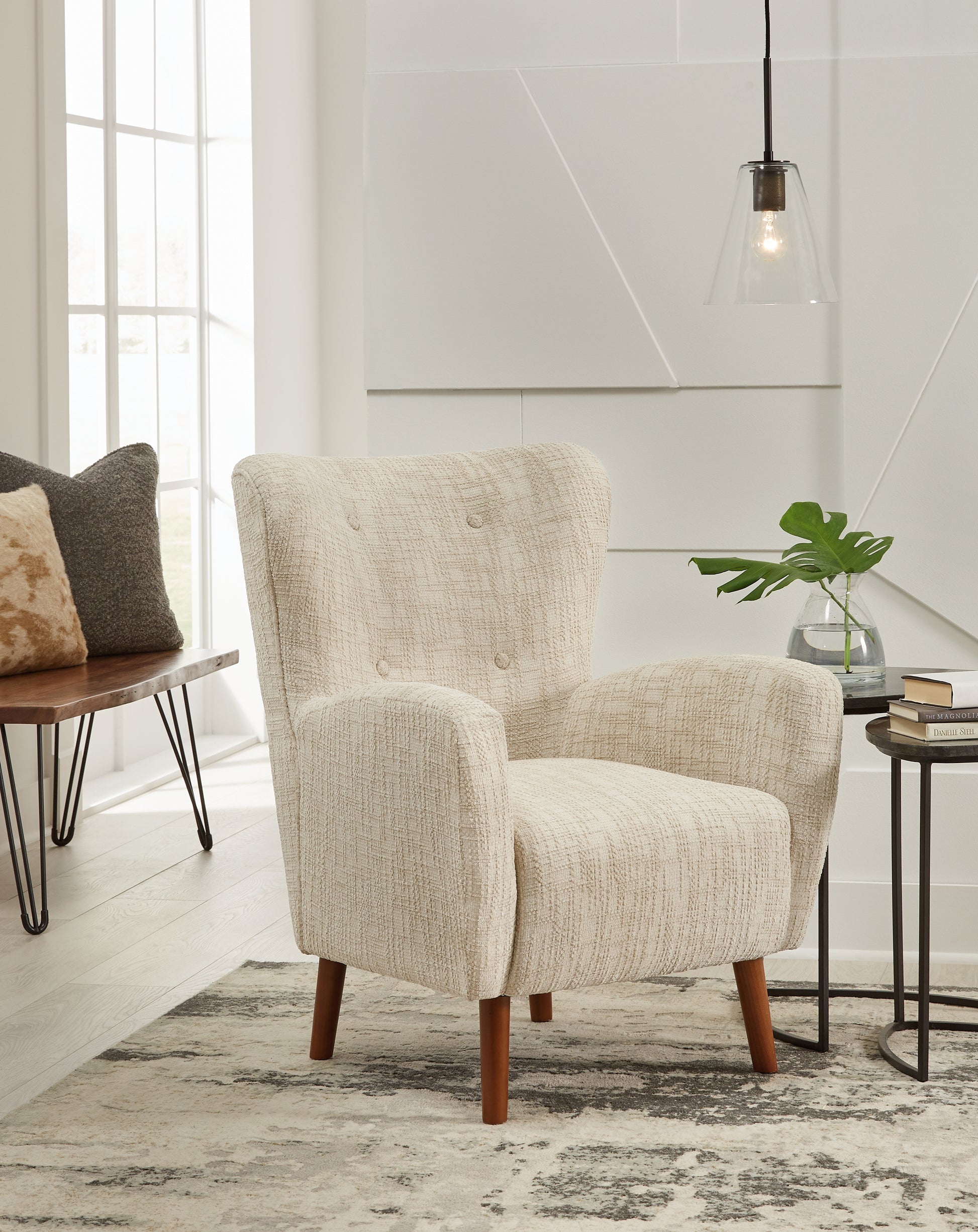 Bradenton Furniture Outlet - Ashley Furniture - Jemison Next-Gen Nuvella Accent Chair - Accent Chair / Dune - A3000638