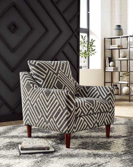 Bradenton Furniture Outlet - Ashley Furniture - Morrilton Next-Gen Nuvella Accent Chair - Accent Chair / Natural/Charcoal - A3000641