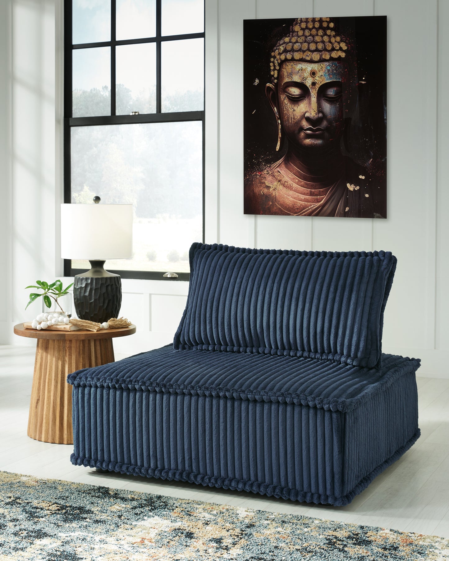 Bradenton Furniture Outlet - Ashley Furniture - Bales Accent Chair - Accent Chair / Navy - A3000662