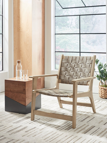 Bradenton Furniture Outlet - Ashley Furniture - Jameset Accent Chair - Accent Chair / Taupe - A3000673