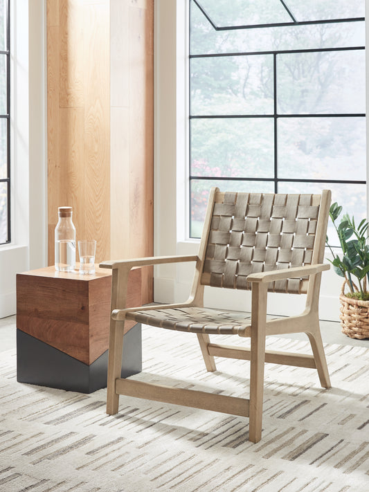 Bradenton Furniture Outlet - Ashley Furniture - Jameset Accent Chair - Accent Chair / Taupe - A3000673