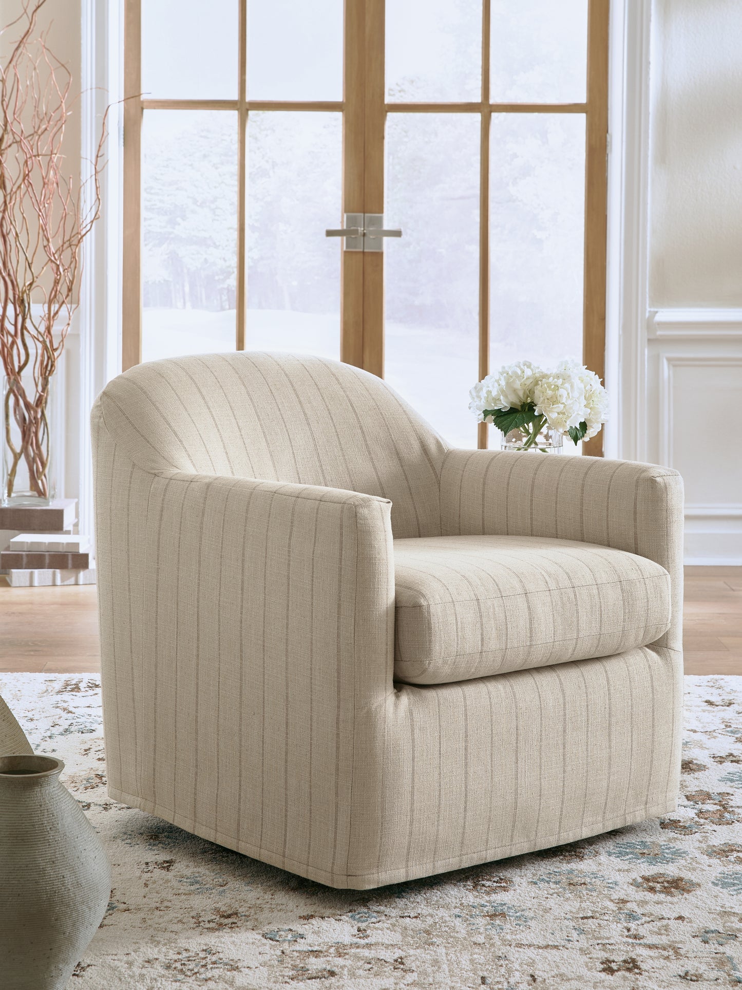 Bradenton Furniture Outlet - Ashley Furniture - Valwick Swivel Accent Chair - Swivel Accent Chair - A3000817