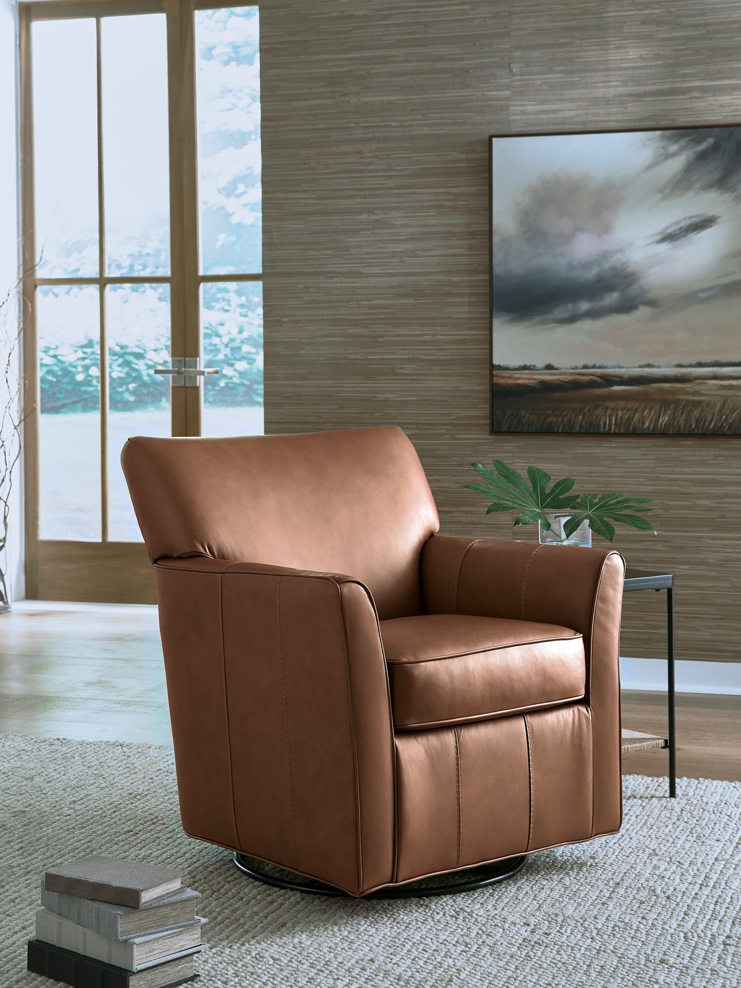 Bradenton Furniture Outlet - Ashley Furniture - Braydunn Swivel Glider Accent Chair - Swivel Glider Accent Chair - A3000821