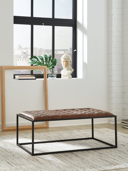 Bradenton Furniture Outlet - Ashley Furniture - Junsor Living Room - Cocktail Ottoman - A3000826