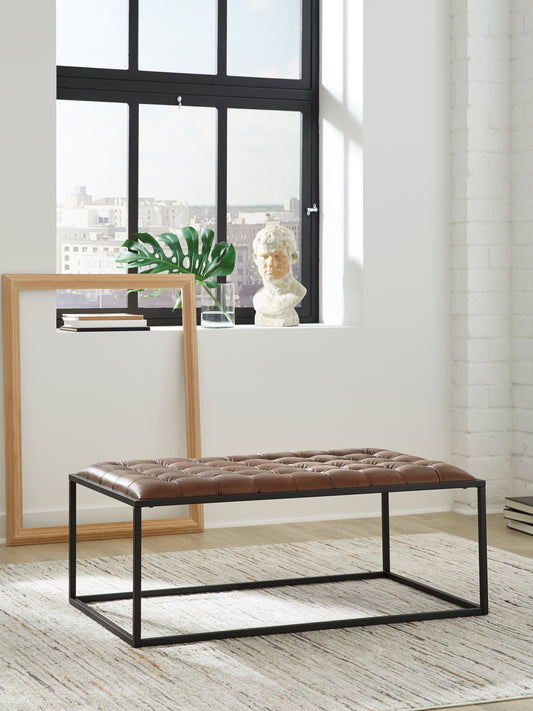 Bradenton Furniture Outlet - Ashley Furniture - Junsor Living Room - Cocktail Ottoman - A3000826