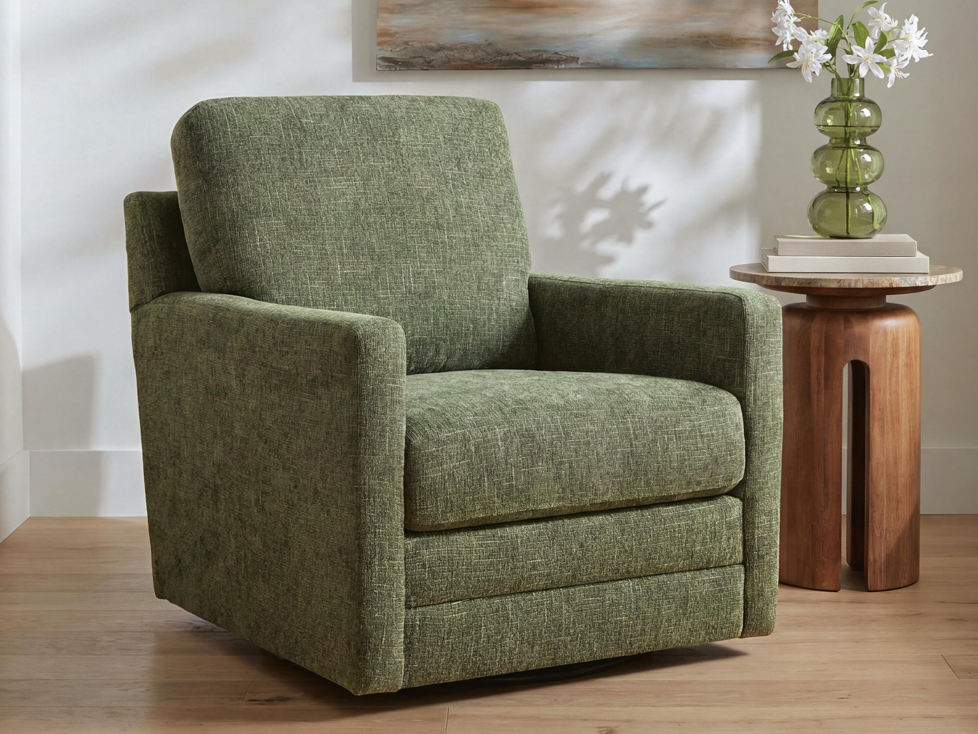Bradenton Furniture Outlet - Ashley Furniture - Dishford Swivel Accent Chair - Swivel Accent Chair - A3000840
