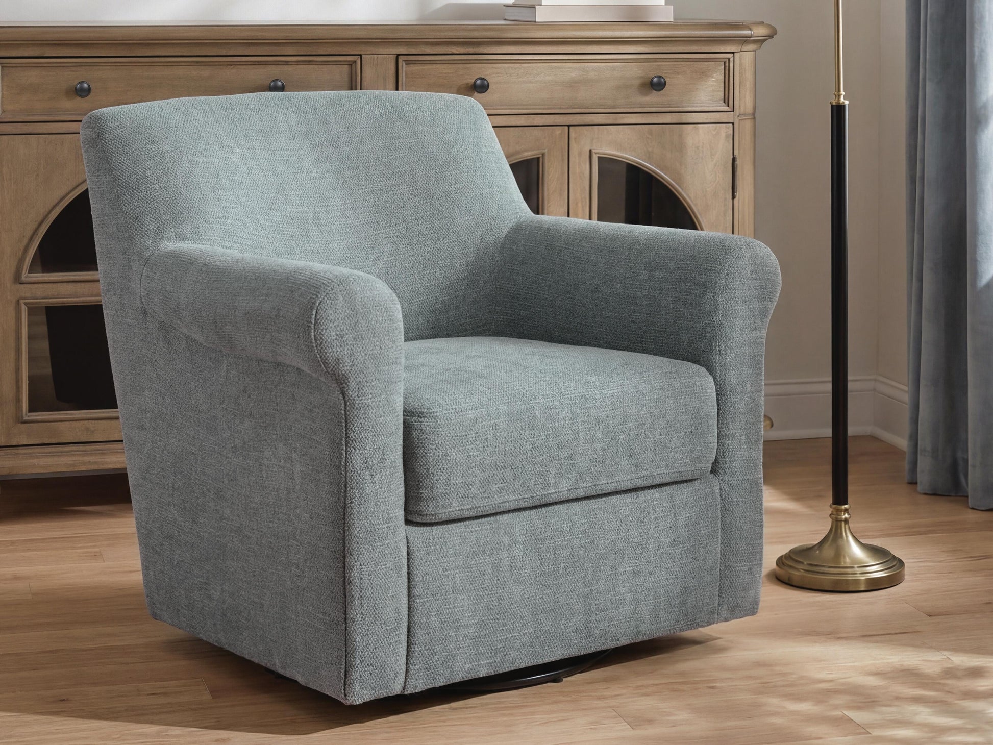 Bradenton Furniture Outlet - Ashley Furniture - Horlando Swivel Accent Chair - Swivel Accent Chair - A3000842