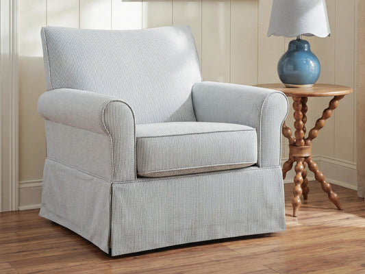 Bradenton Furniture Outlet - Ashley Furniture - Searcy Swivel Glider Accent Chair - Swivel Glider Accent Chair - A3000853