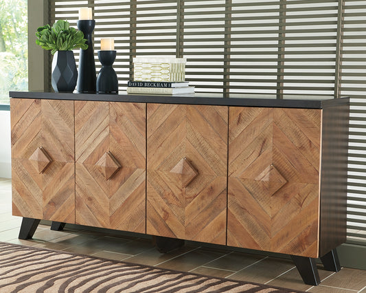 Bradenton Furniture Outlet - Ashley Furniture - Robin Ridge Accent Cabinet - Accent Cabinet / Two-tone Brown - A4000031