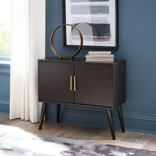 Bradenton Furniture Outlet - Ashley Furniture - Orinfield Accent Cabinet - Accent Cabinet / Dark Brown - A4000399