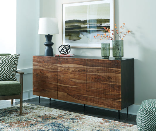 Bradenton Furniture Outlet - Ashley Furniture - Darrey Accent Cabinet - Accent Cabinet / Natural/Brown - A4000580