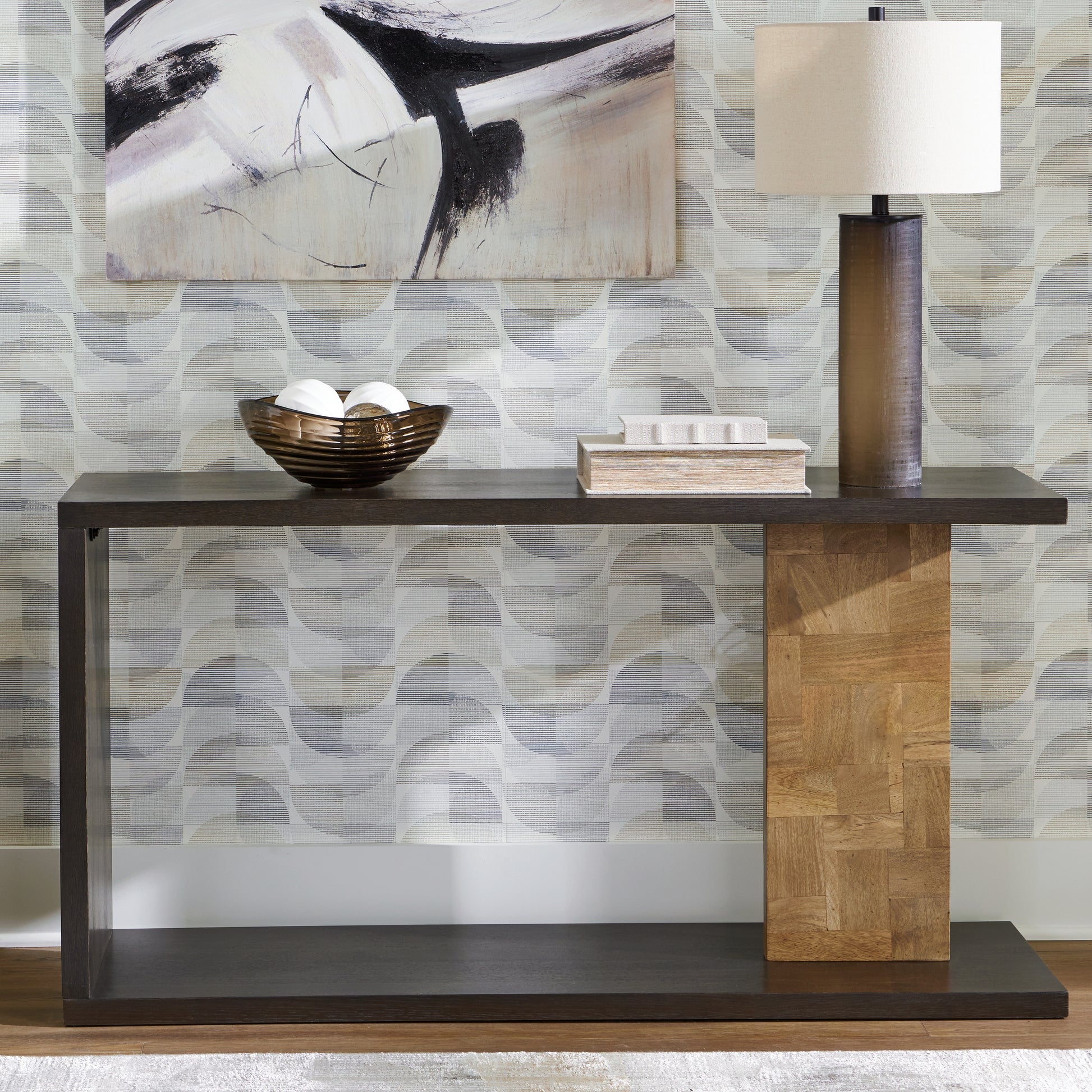 Bradenton Furniture Outlet - Ashley Furniture - Camlett Console Sofa Table - Console Sofa Table / Brown - A4000594