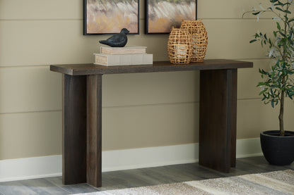 Bradenton Furniture Outlet - Ashley Furniture - Jalenry Console Sofa Table - Console Sofa Table / Grayish Brown - A4000596