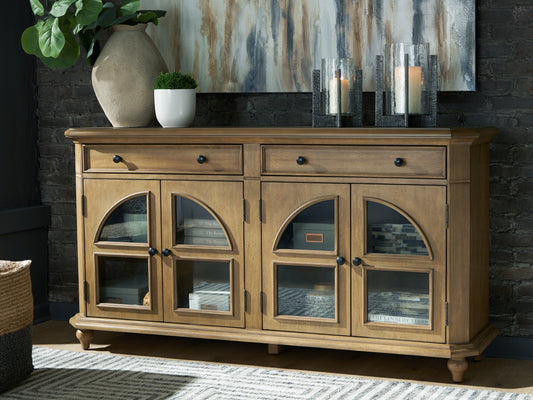 Bradenton Furniture Outlet - Ashley Furniture - Barlomore Accent Cabinet - Accent Cabinet / Brown - A4000597