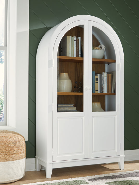 Bradenton Furniture Outlet - Ashley Furniture - Dagandale Accent Cabinet - Accent Cabinet / Natural/Black - A4000705