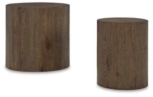 Bradenton Furniture Outlet - Ashley Furniture - Cammund Accent Table (Set of 2) - Accent Table (Set of 2) / Brown - A4000619