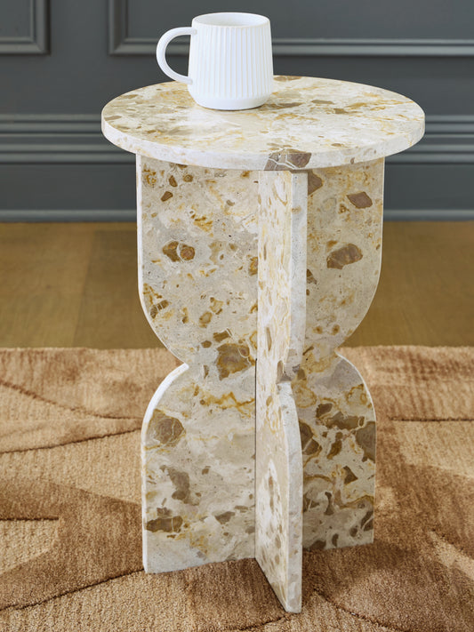 Bradenton Furniture Outlet - Ashley Furniture - Treygan Accent Table - Accent Table / Beige - A4000647