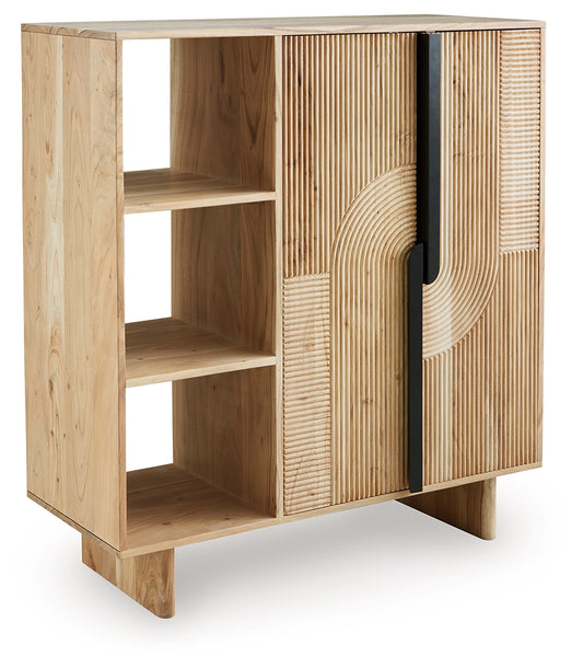 Bradenton Furniture Outlet - Ashley Furniture - Kierwell Accent Cabinet - Accent Cabinet / Natural - A4000653