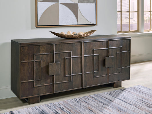 Bradenton Furniture Outlet - Ashley Furniture - Cato Accent Cabinet - Accent Cabinet / Dark Brown - A4000682