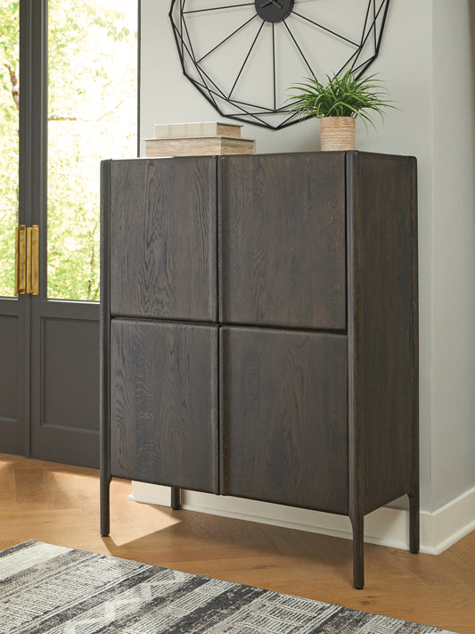 Bradenton Furniture Outlet - Ashley Furniture - Orsonal Accent Cabinet - Accent Cabinet / Espresso Brown - A4000686