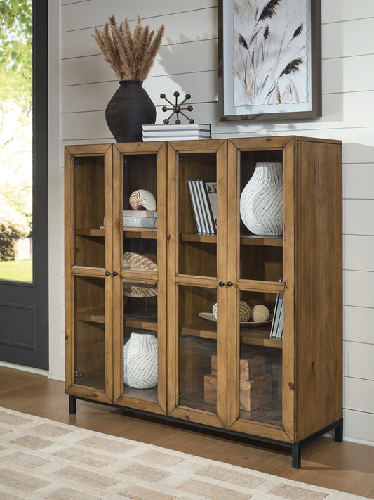 Bradenton Furniture Outlet - Ashley Furniture - Wrenridge Accent Cabinet - Accent Cabinet / Gray Brown - A4000706