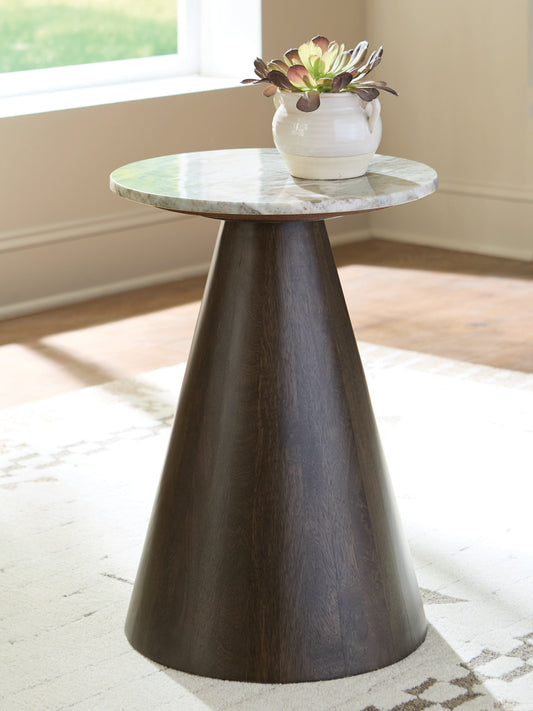 Bradenton Furniture Outlet - Ashley Furniture - Waltnor Accent Table - Accent Table / Gray/White/Brown - A4000720
