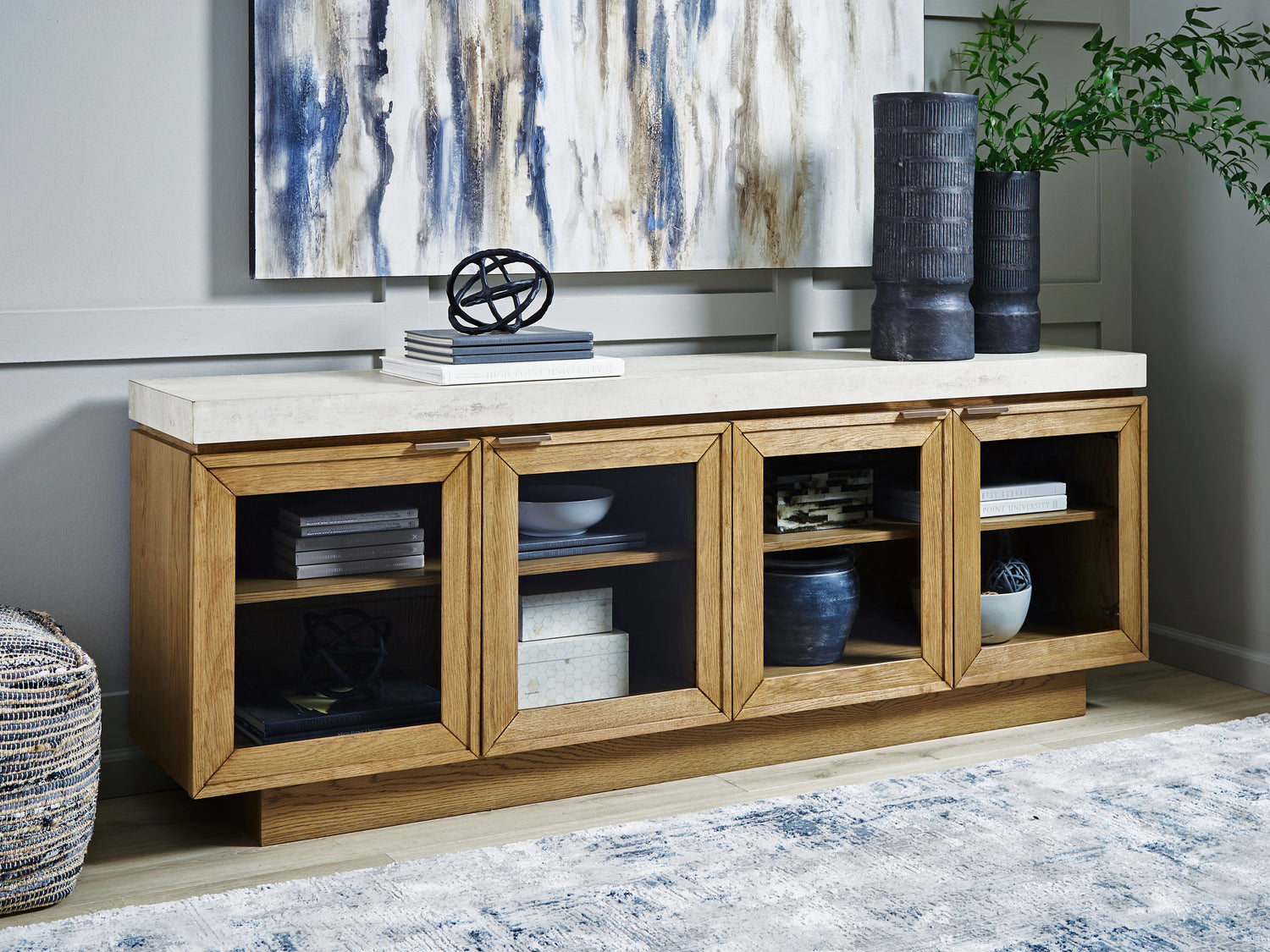 Bradenton Furniture Outlet - Ashley Furniture - Adanworth Accent Cabinet - Accent Cabinet - A4000731