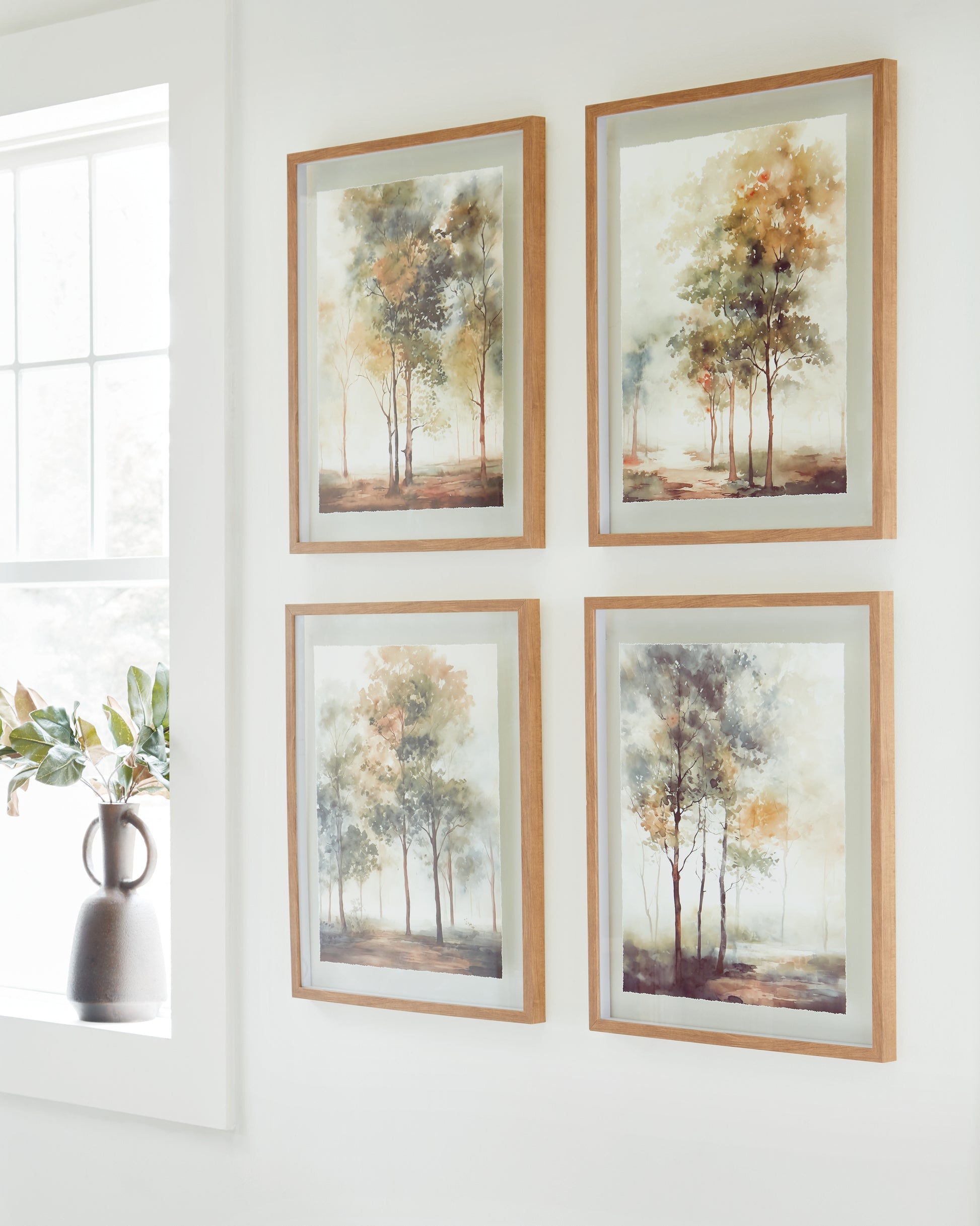 Bradenton Furniture Outlet - Ashley Furniture - Bryneford Wall Decor - Wall Art Set (4/CN) / Multi - A8000411